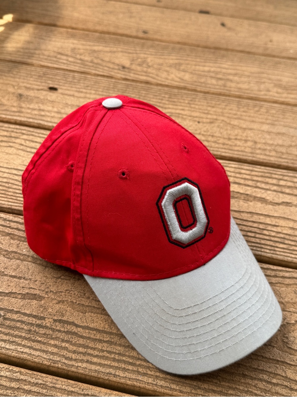 Red and Gray  Ohio State Cap